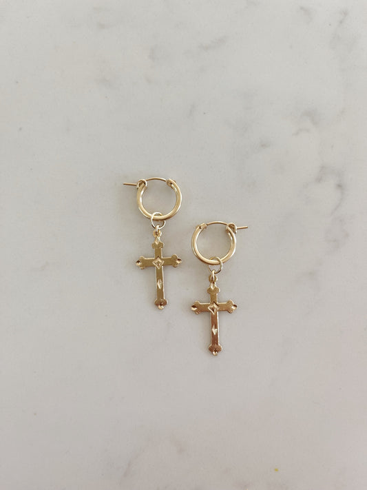 Vintage Cross Huggies