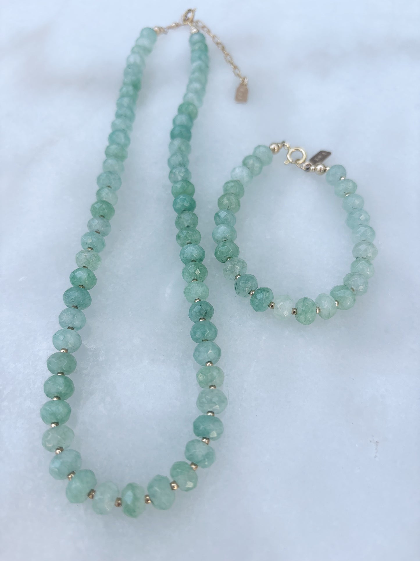 Mint Green Jade Bracelet