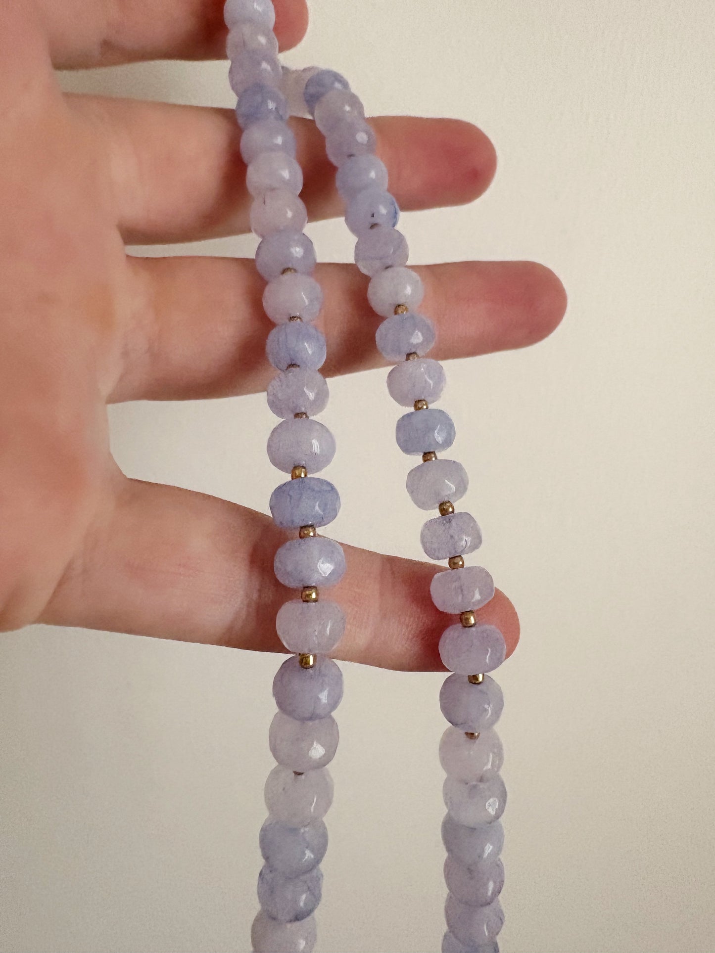 Lavender Jade Layering Necklace