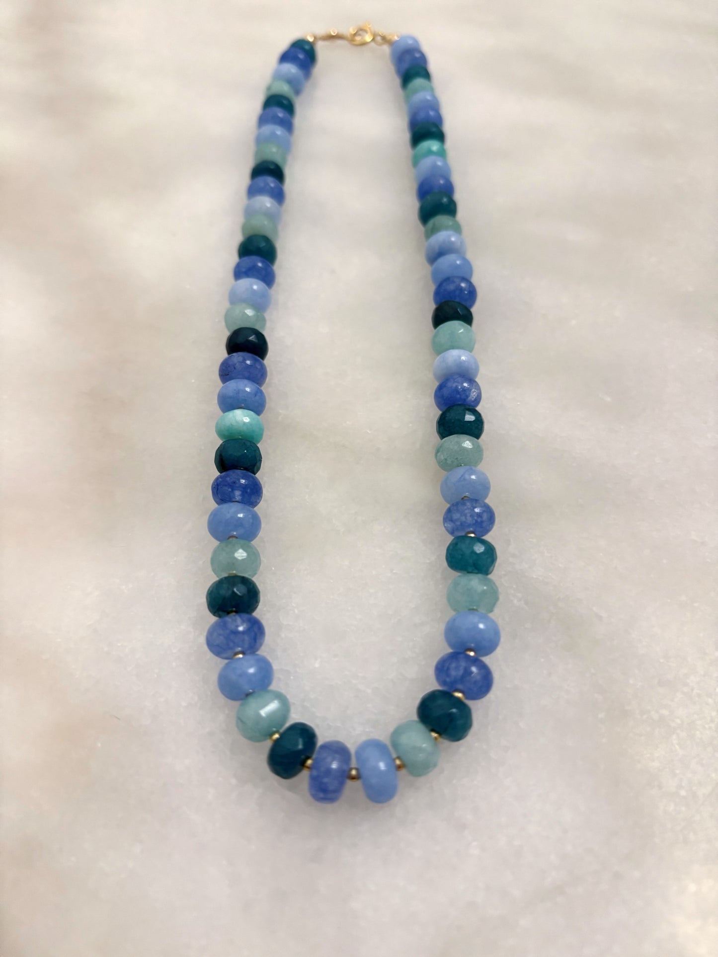 Ocean Mist Jade Layering Necklace