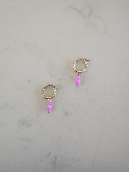 Fuchsia Jade Huggies