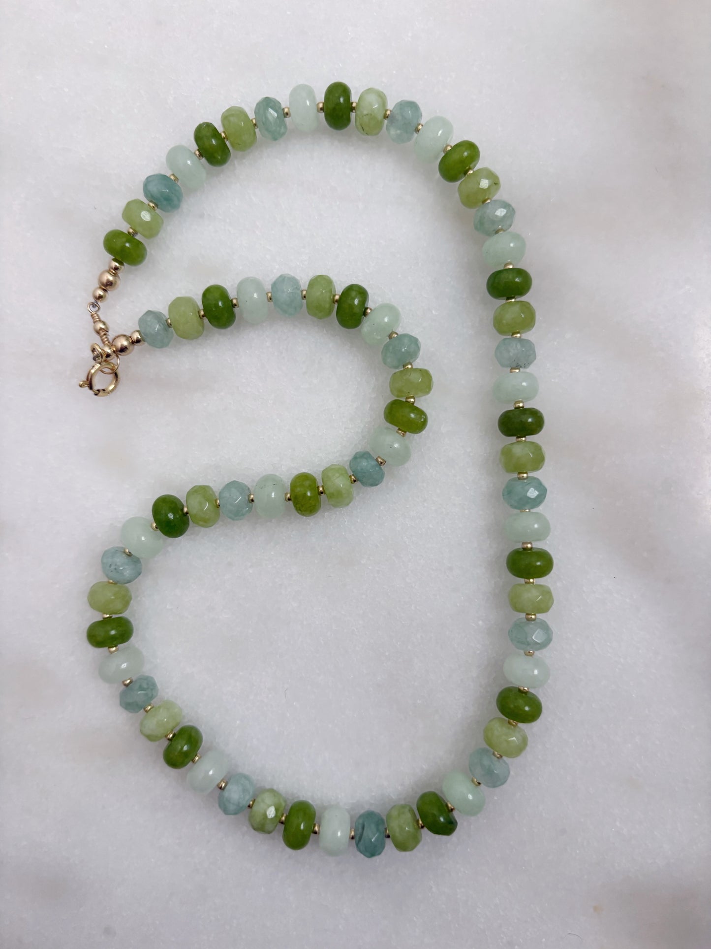 Emerald Coast Jade Layering Necklace