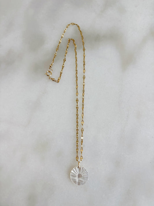 Sunset Pendant Necklace