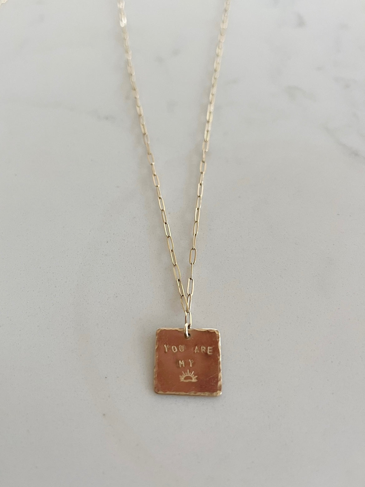You Are My Sunshine Necklace – KRJ Jewelry By Kasia Randall