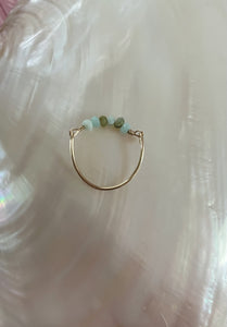 Peruvian Opal Stacking Ring