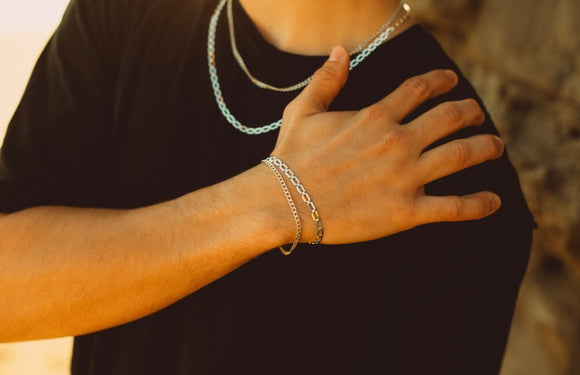 KR Mens Luxe Chain Bracelet