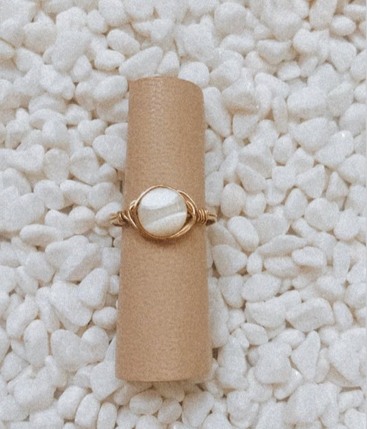 Mother of Pearl Ring