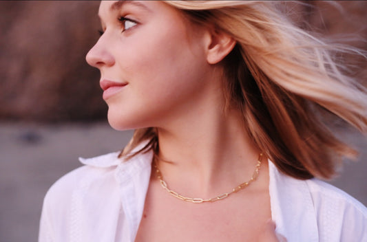 Paperclip Chain Choker
