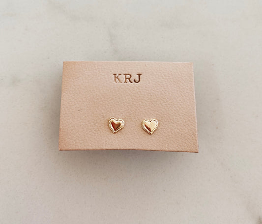 Heart Studs