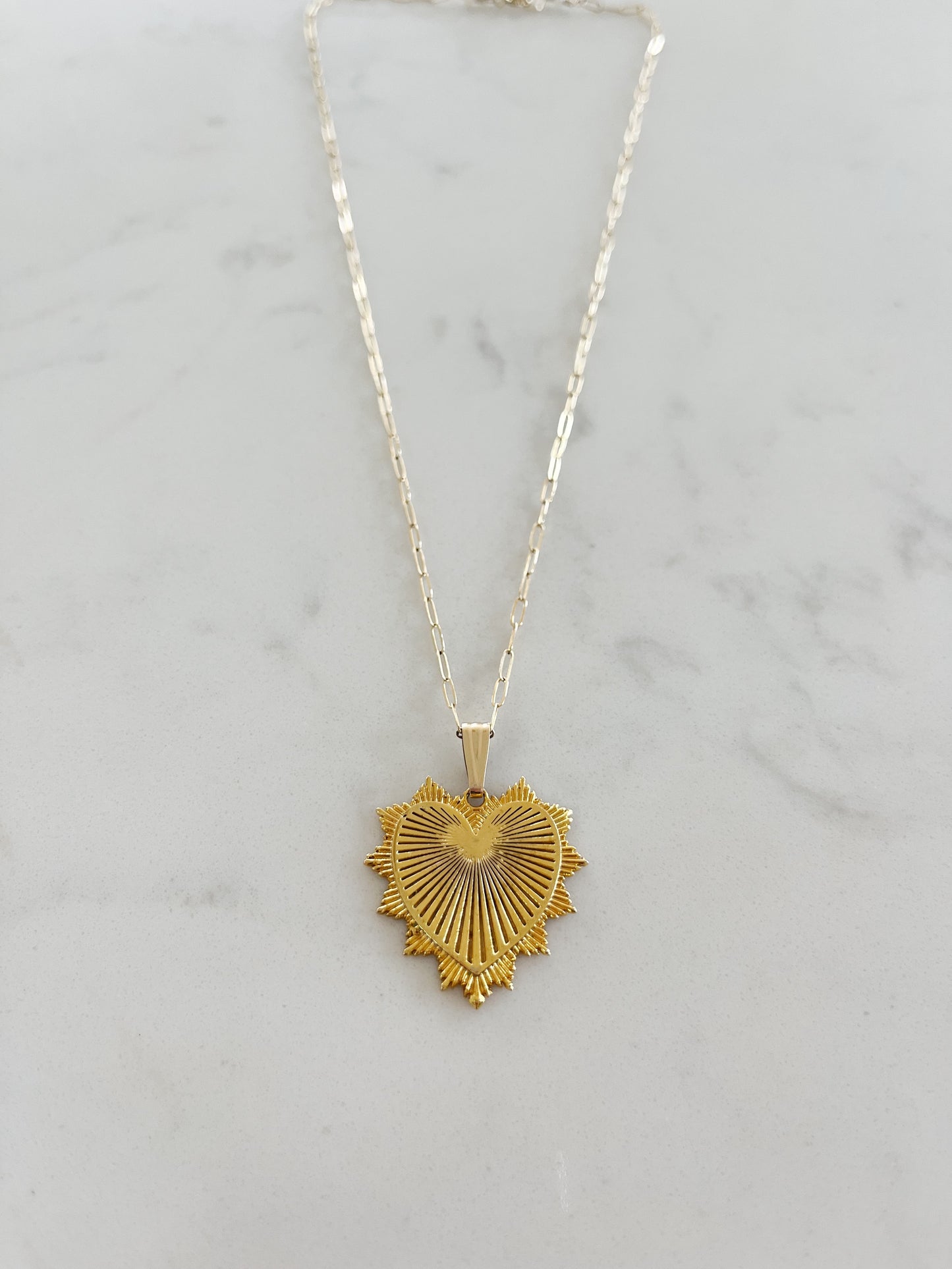 Vintage Heart Necklace
