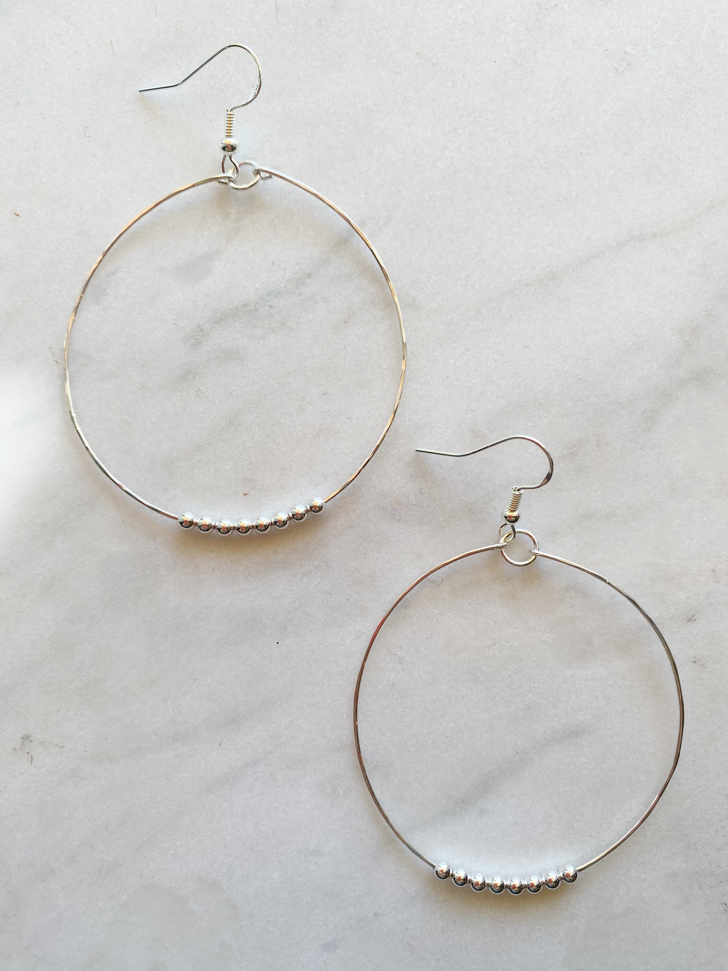 KR Classic Sterling Hoops