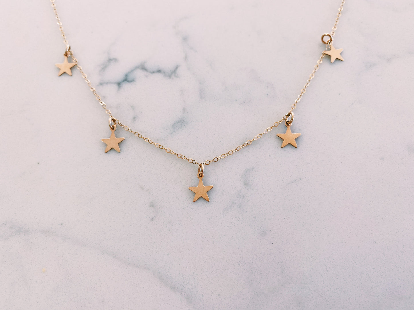 Dangly Star Necklace