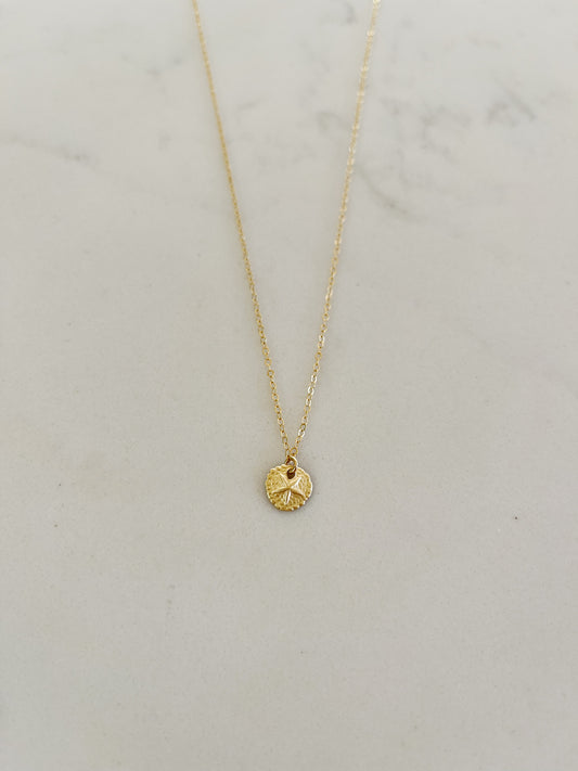 Sand Dollar Pendant Necklace