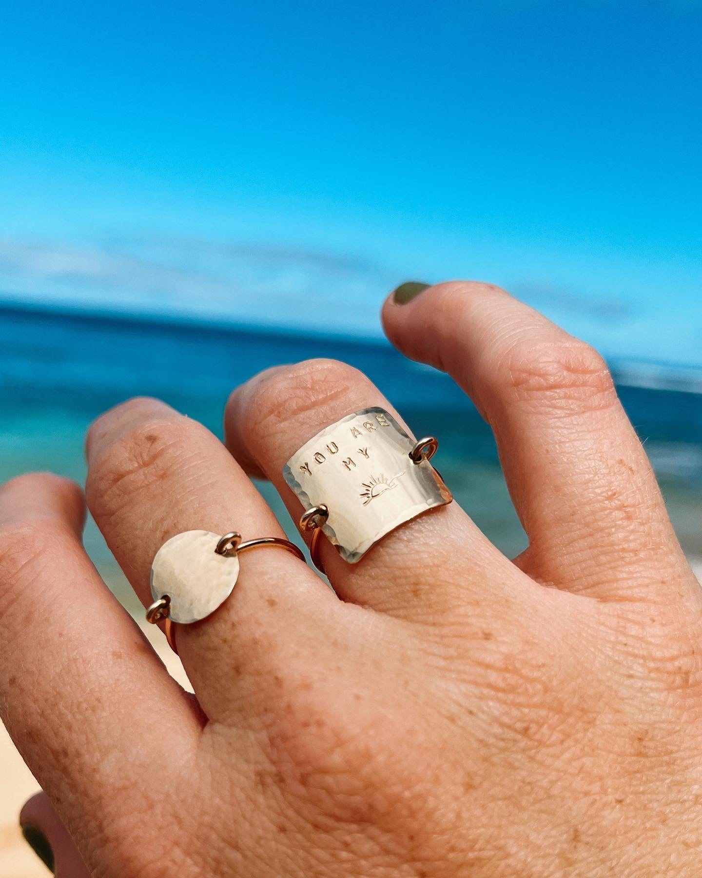 You are my sunshine ring new arrivals