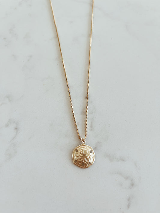 XL Luxe Sand Dollar Necklace