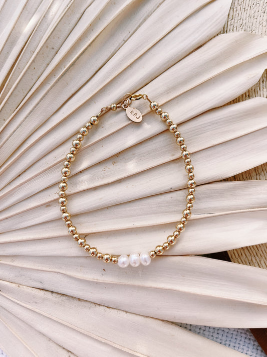 Custom Pearl Bracelet
