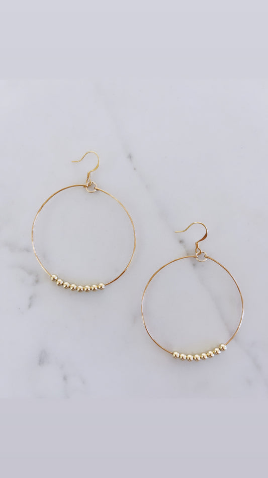 KR Classic Gold Hoops