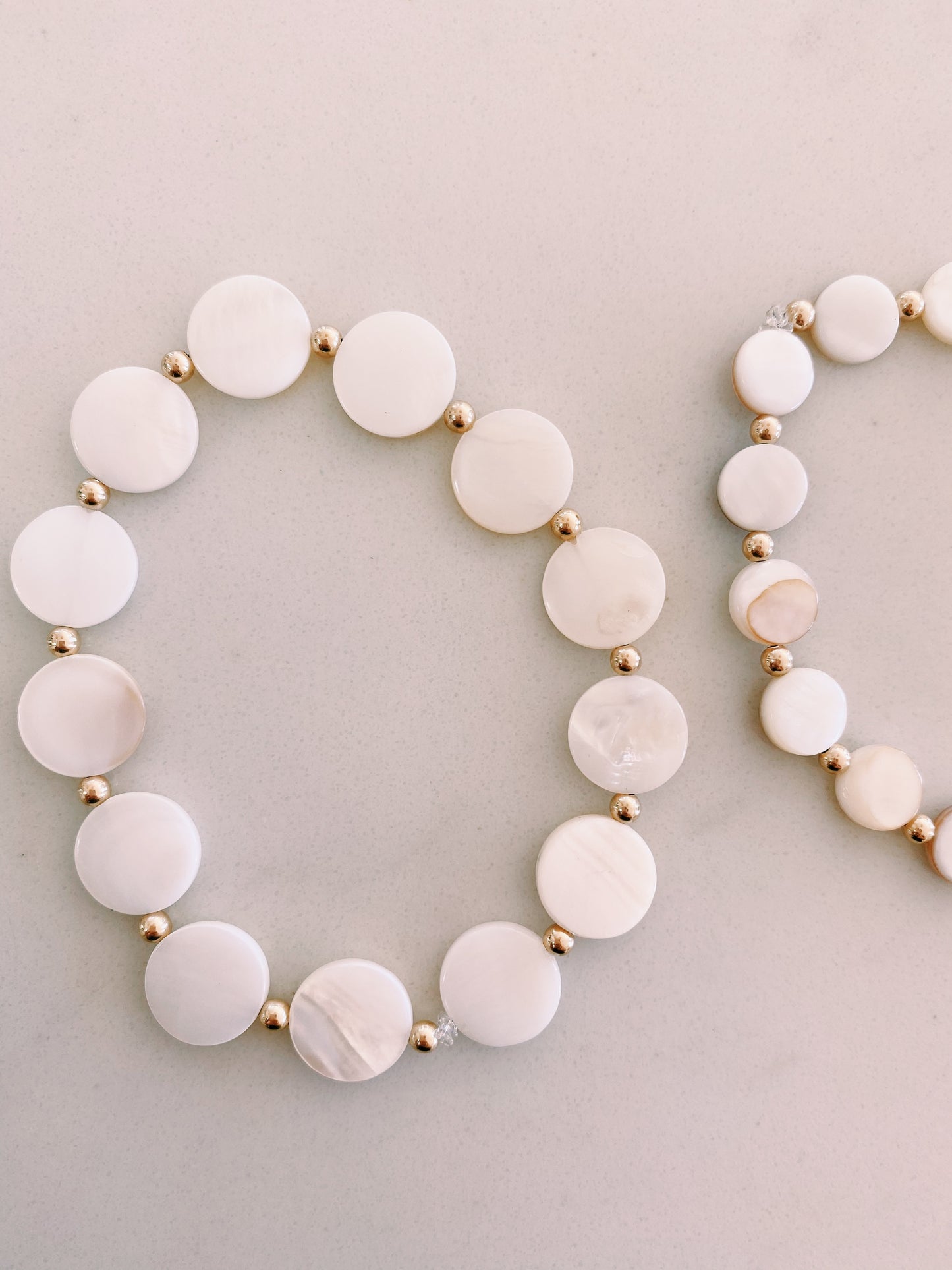 XL White Lovey Bracelet