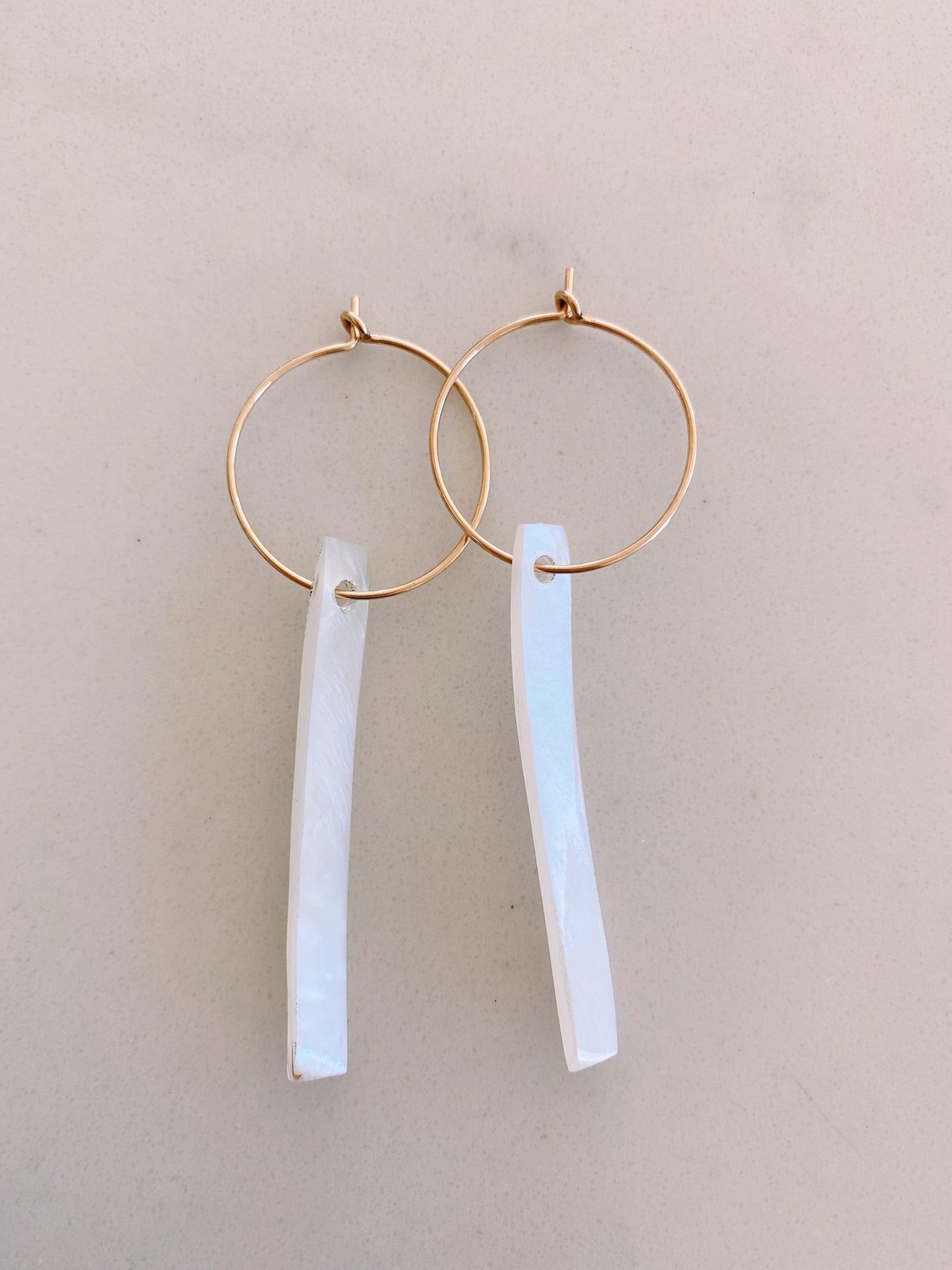 Cabiz Shell Hoops