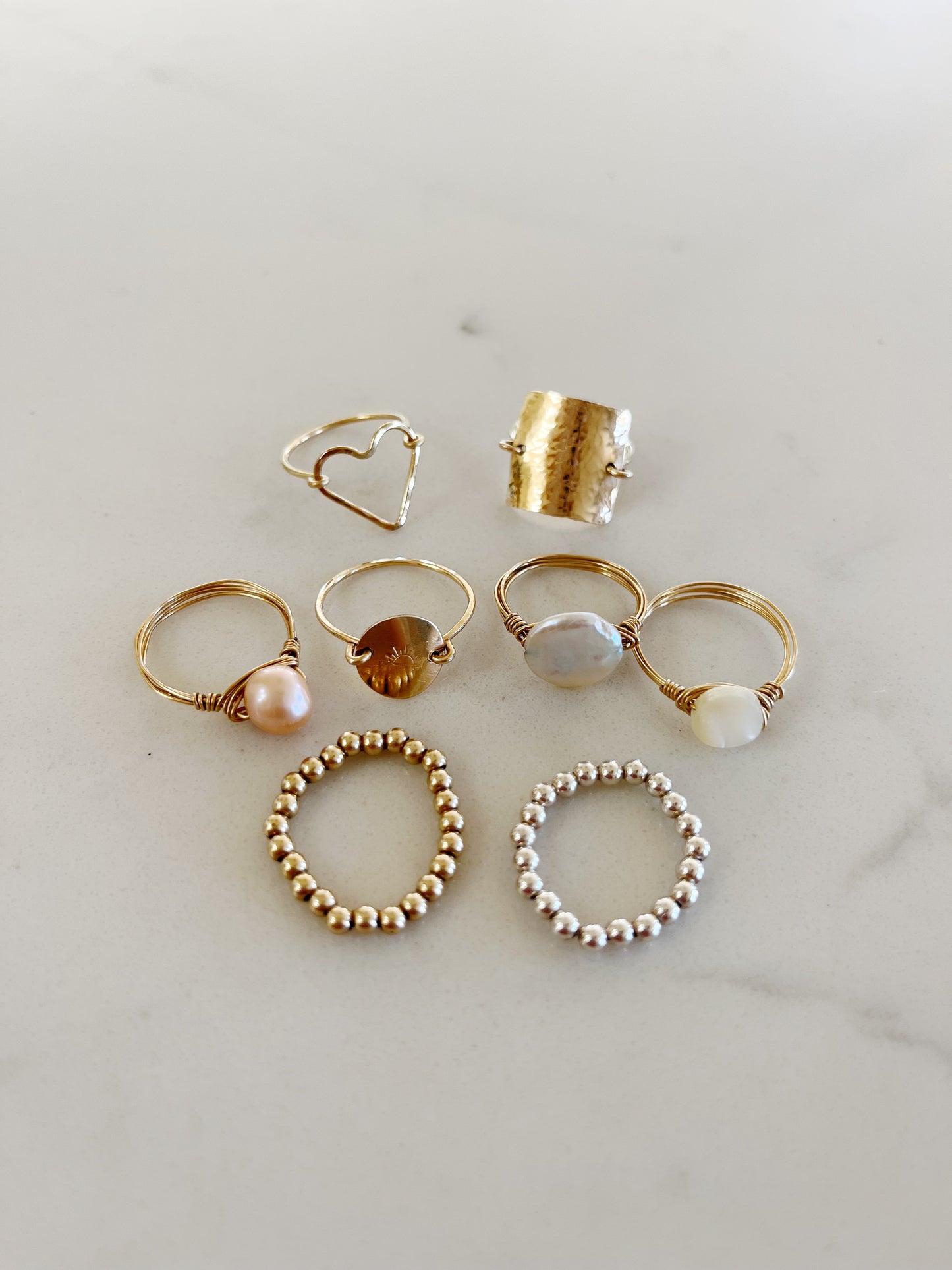 Sunshine Coin Ring