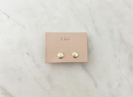 Seashell Studs