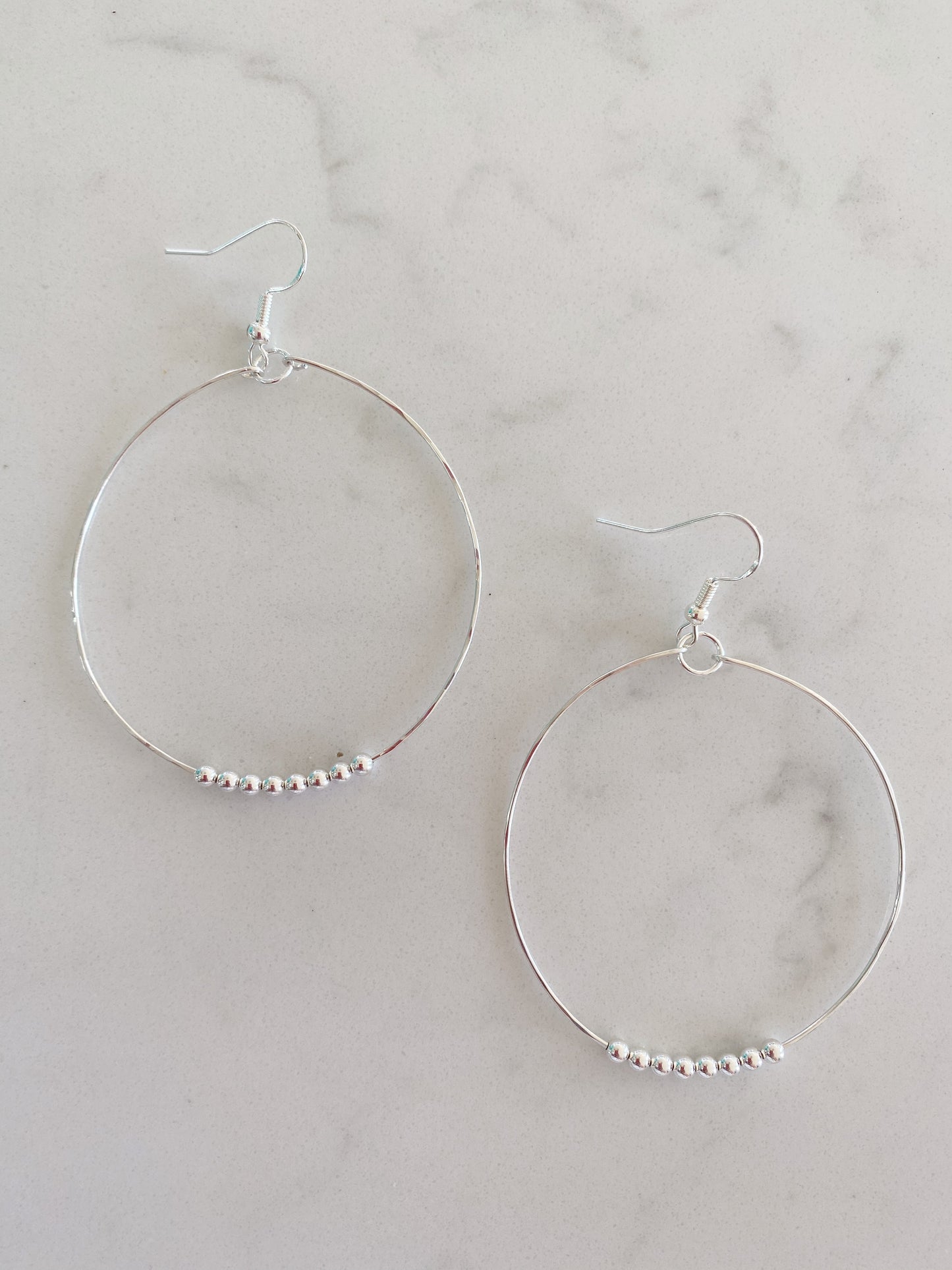 KR Classic Sterling Hoops