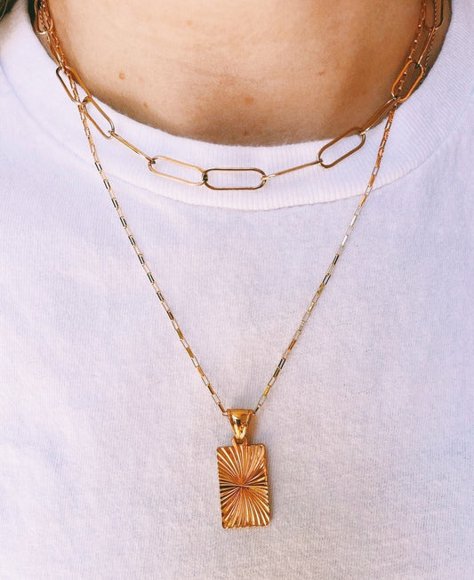 Chunky Paperclip Choker