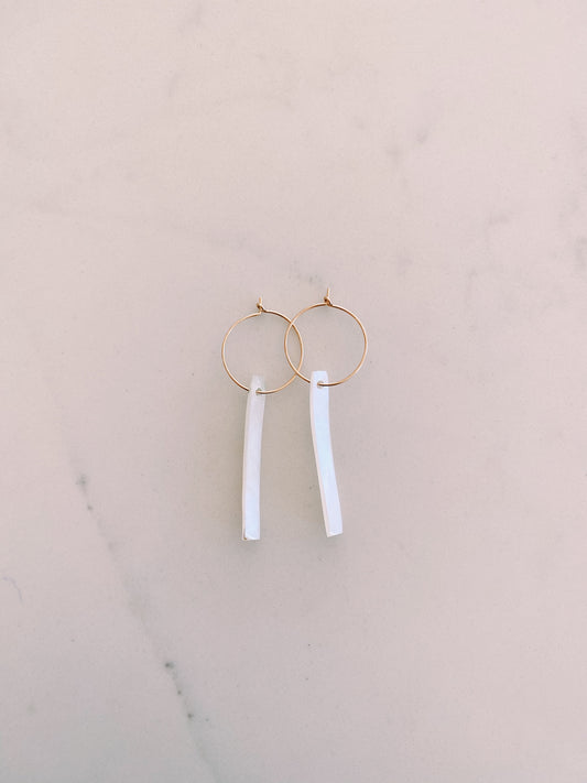 Cabiz Shell Hoops